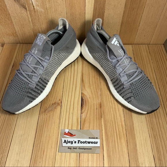 Adidas Pulseboost HD EG1008 Women's Size: 8 Gym Grey Running Shoes - Picture 3 of 11